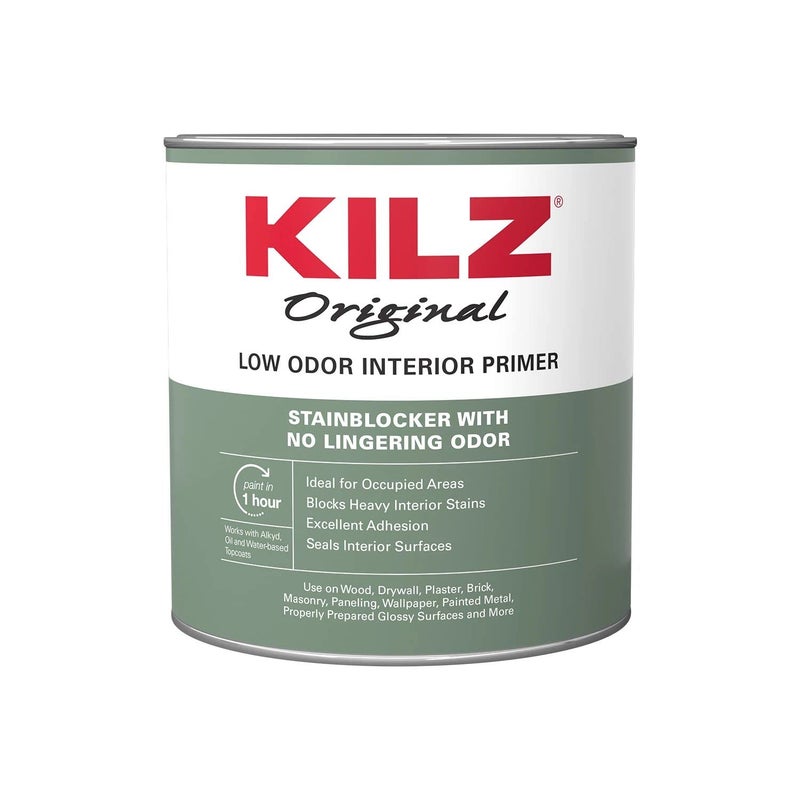 KILZ Original Low Odor Primer, Interior, 1 Quart - Image 1